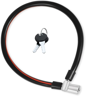 QERESTON Multi purpose Strip Cable Lock | Bike Lock | Cycle Lock | Helmets (Pack of 1) Cycle Lock