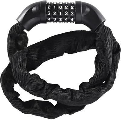 ALLEXTREME Anti Theft Stainless Steel Chain Lock with 5 Digit Security Number Locks Cycle Lock