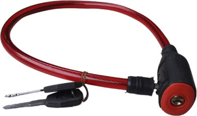 JARD ENTERPRISE 12MM Bicycle Wire Lock pack of 01 Cycle Lock