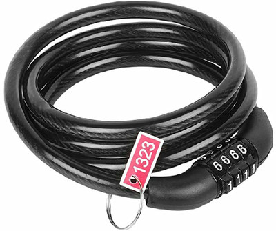 Hitman Key Lock Bike Helmet Lock for Cycle Heavy Duty Material Cycle Lock