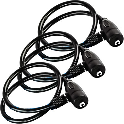 harison 0198 Cycle Cable Lock 5 Lever Heavy Duty Cable Lock (Pack of 3) Cycle Lock