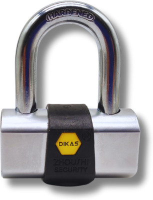 Budwill PadLock Heavy Duty Lock with 3 Keys Stainless Steel.(Multicolor) Cycle Lock
