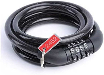 Garg Enterprises Multiuse Combination 4 Digits Multipurpose Number Lock for bike Cycle Lock Cycle Lock