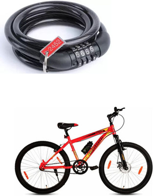 E-Shoppe Cycle Number Smart Lock For Leader Sniper 24T With Front Suspension Cycle Lock