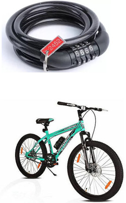 E-Shoppe Cycle Number Smart Lock For Leader TORFIN 26T with Front Su Cycle Lock