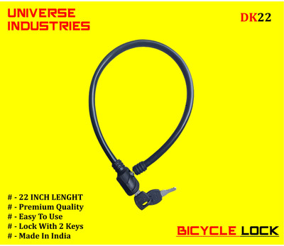 Universe Bicycle Lock With 2 Key Cycle Lock