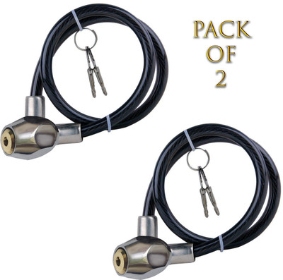 QERESTON Multi purpose Goti Lock | Bike Lock | Cycle Lock | Helmets (Pack of 2) Cycle Lock