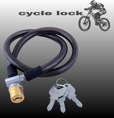 Salveen Black lock Cycle Lock