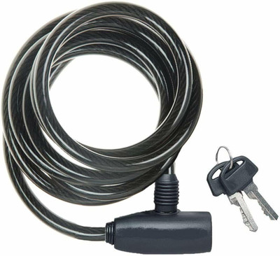 impetus Cycle Key Lock Bicycle Cable 120 cm Length Spiral Lock for Helmet MTB Bike Cycle Lock