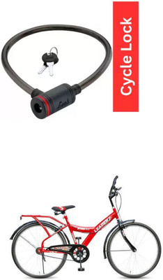 E-Shoppe Cycle Multipurpose Cable Lock For Leader Speed Bike 26T IBC Cycle Lock