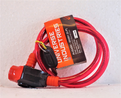Universe Flexible Wire lock 26 Inch Long Made in India Cycle Lock