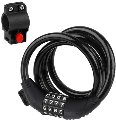 Prokick Bike/Bicycle Multipurpose 4 Digit Numeric Cable Lock Cycle Lock