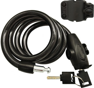 ShopiMoz Heavy-Duty Bicycle Lock with Key – Anti-Theft Stainless Steel Bike Wire Lock Cycle Lock