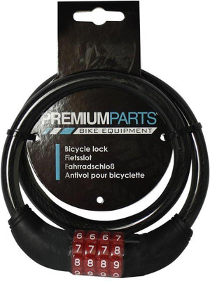 Wifton Master Lock Resettable Combination Cable Lock Cycle Lock