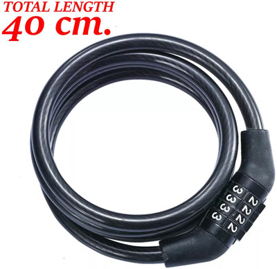 Otoroys Multipurpose 4 Digit Numeric Cable Bike/Bicycle Lock Cycle Lock 40 CM Cycle Lock