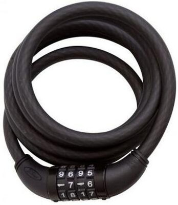 Wifton Master Lock Resettable Combination Cable Lock-Black Cycle Lock