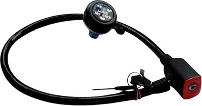 BOL Combo Pack of Cycle Lock & Bell For Cycle & Helmet Security Cable Lock with Keys Cycle Lock