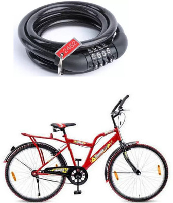 E-Shoppe Cycle Number Smart Lock For Leader Passion Bike 26T IBC Cycle Lock