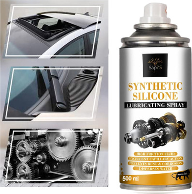 SAPI'S Synthetic Silicone Lubricating for Car and Home Synthrtic Silicone Lubricating Spray Brake Oil(450 ml, Pack of 1)