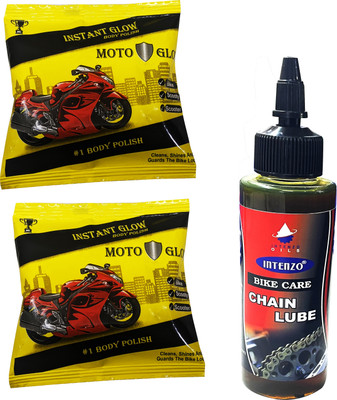INTENZO OILS Chain lubricant for bike /Cycle and all type of Chain Bicycle Lubricant(125 ml)