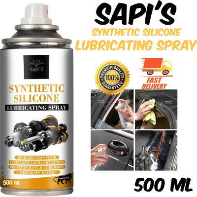 SAPI'S Synthetic Silicone Lubrivating Spray Synthetic Blend Engine Oil(500 ml)