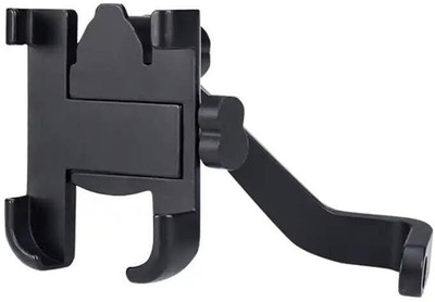 B.K Accessories Bike Mobile Holder for Maps and GPS Navigation, one Click Locking, Bike Mobile Holder(Black)