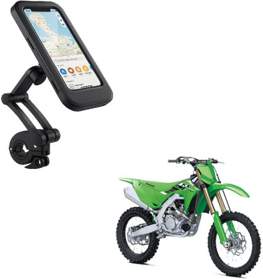 JMA TRADING Mobile Holder Mount – Adjustable & Waterproof Stand for All Smartphones_129 Bike Mobile Holder(Black)