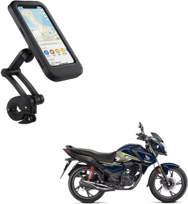 JMA TRADING Mobile Holder Mount – Adjustable & Waterproof Stand for All Smartphones_114 Bike Mobile Holder(Black)