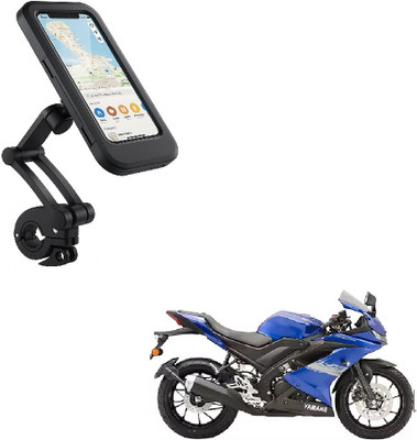 JMA TRADING Mobile Holder Mount – Adjustable & Waterproof Stand for All Smartphones_214 Bike Mobile Holder(Black)