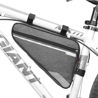 KRAPTICK B-Soul Triangle Bike Bag [Waterproof]- Bike Frame Bag Bike Pouch / Bicycle Phone Holder