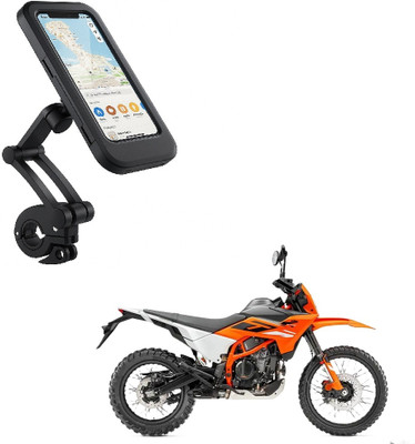 JMA TRADING Mobile Holder Mount – Adjustable & Waterproof Stand for All Smartphones_161 Bike Mobile Holder(Black)