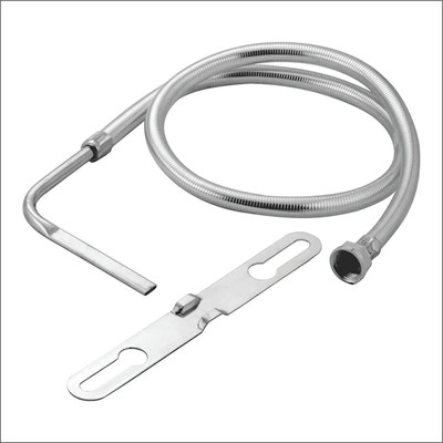 G-CHARGE Stainless Steel / Hand Free Jet Spray (Flat Nozzle, with 1.5 Meter Hose Bidet Nozzle(Silver)