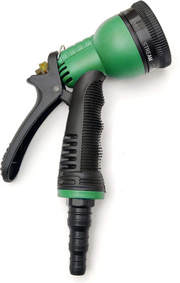 HOSEMART 7 Spray Patterns Sprayer Garden Hose Nozzle Water Spray Gun 0 L Hand Held Sprayer(Pack of 1)