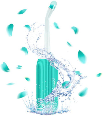 RUHIRA 500ML Bidet Portable, Bidet Spray for Travel with Angled Nozzle Spray Bidet Nozzle(Blue)