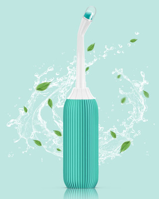 Flamoxo Retractable Handheld Bidet Portable Antislip Bidet Nozzle Spray Travel Bag Bidet Nozzle(Multicolor)