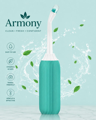Armony Portable Peri Bottle for Home Bidet Nozzle(Green)