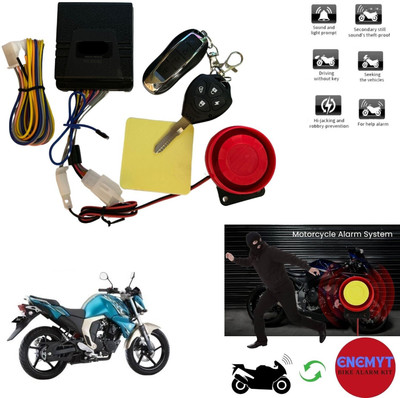 ENEMYT Two-way Bike Alarm Kit(Siren 100 dB)