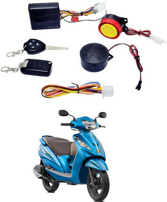 Genipap Two-way Bike Alarm Kit(Siren, Flashing Light 125 dB)