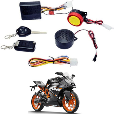 AYW Two-way Bike Alarm Kit(Siren, Flashing Light 125 dB)