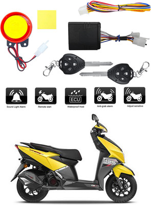 Bluedrum One-way Bike Alarm Kit(Flashing Light, Siren 120 dB)