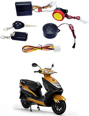 Enfield Works Two-way Bike Alarm Kit(Siren, Flashing Light 125 dB)