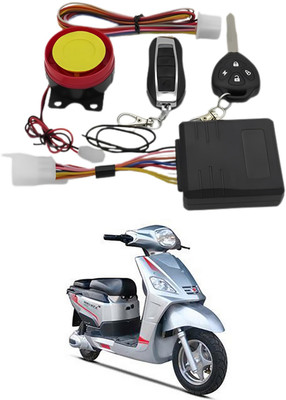 Purpleheart One-way Bike Alarm Kit(Flashing Light, Siren 120 dB)