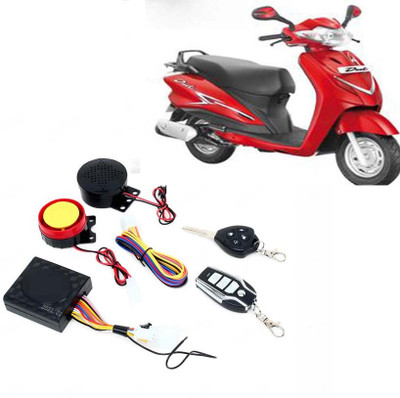 ZULUSTYL Two-way Bike Alarm Kit(Siren, Flashing Light 120 dB)