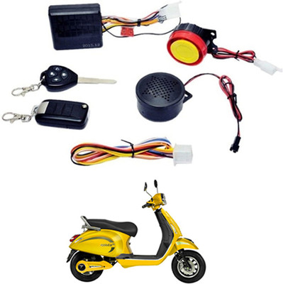 RKPSP Two-way Bike Alarm Kit(Siren, Flashing Light 125 dB)