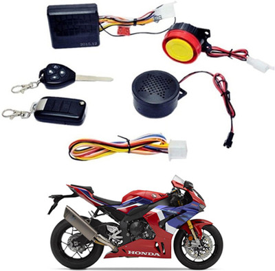 RKPSP Two-way Bike Alarm Kit(Siren, Flashing Light 125 dB)