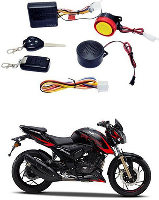 AutoTiger Two-way Bike Alarm Kit(Siren, Flashing Light 125 dB)