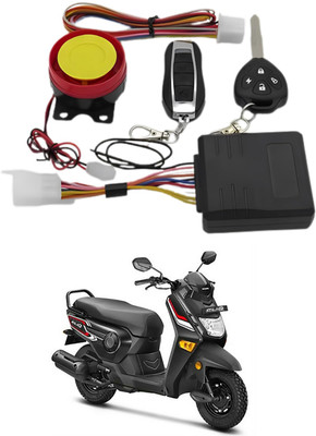 Purpleheart One-way Bike Alarm Kit(Flashing Light, Siren 120 dB)