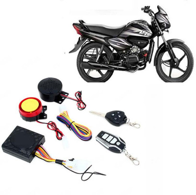 ZULUSTYL Two-way Bike Alarm Kit(Siren, Flashing Light 120 dB)