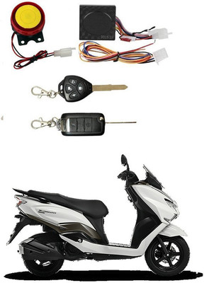 EverLand One-way Bike Alarm Kit(Siren, Flashing Light 120 dB)