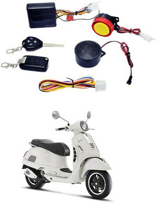 Enfield Works Two-way Bike Alarm Kit(Siren, Flashing Light 125 dB)